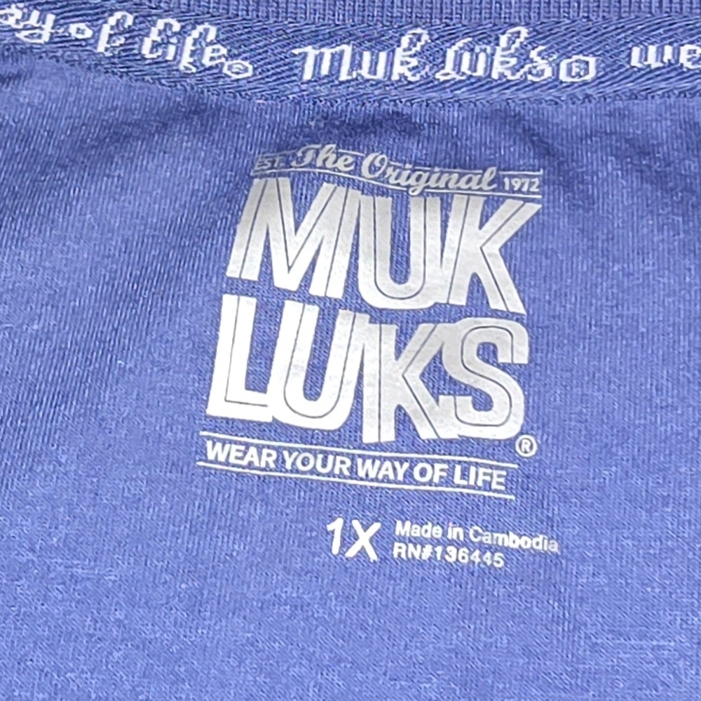 Muk Luks 1x Blue Women's Jog Suit (F) - Picture 4 of 7
